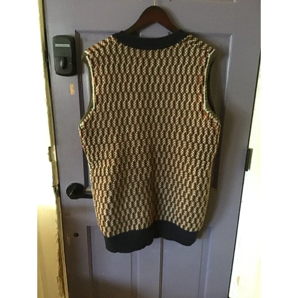 Maison Kitsune oversized poncho vest